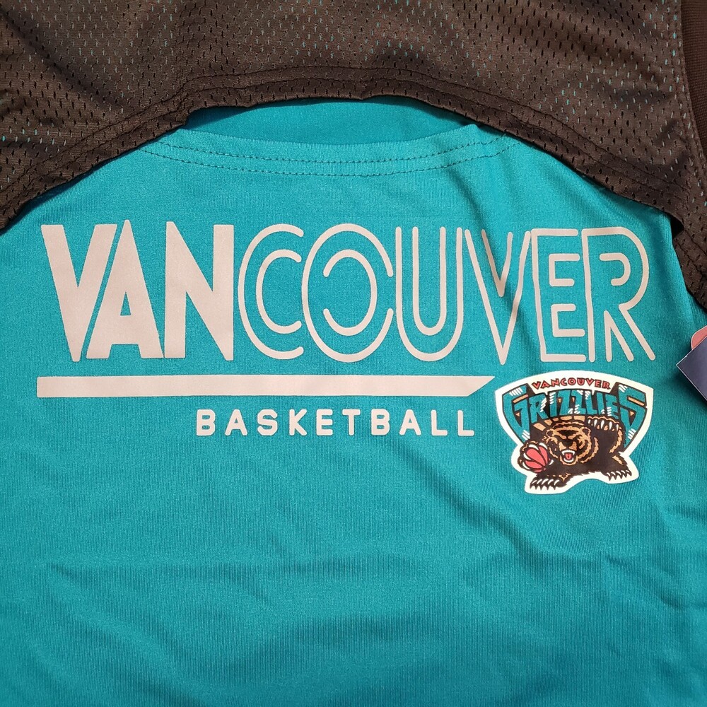 GIII Sports Womens Size XL NBA Vancouver Grizzlies Power Up Tank Top Turquoise - Picture 3 of 6